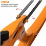BEETRO Scie à Métaux - 3 Tailles (12'' Standard, 6'' Junior et 10''Mini) avec 6 Lames Supplémentaires et sac de Transport en Nyl