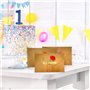 10 Pièces Rétro Kraft Fait à La Main, Fleurs Séchées Carte Postale Décorée, Enveloppes Vierges pour Noël Fête des Mères Saint-Va
