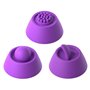 Vibration de Stimulation Double Pipedream Fantasy for her Violet Pourpre