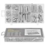 Gasea 200pcs Ressorts de Compression et de Rallonge Assortiment en Acier Galvanisé 8 Tailles Traction Ressorts et 12 Tailles Com