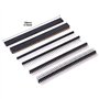 Glarks Lot de 112 barrettes mâles et femelles de 2,54 mm - 100 barrettes de bouclier empilables et 12 barrettes de broches PCB p
