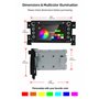 YUNTX Android 14 Autoradio Compatible avec Suzuki Grand Vitara (2005-2013) - GPS 2 Din - Caméra arrière & Micro Gratuits - Souti