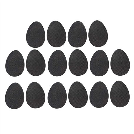 CAREOR 8 Paires Anti-dérapant Chaussure Grips Coussinets Autocollant Chaussure à Talon Coussinets en Caoutchouc Protecteur de Se