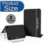 STARVAST 2Pcs Serre Livres en Métal en Forme de L 8 x 4 x 5.4Inch, Heavy Duty Métal Antidérapant pour Bibliothèque de l’école Bu