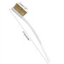 FOGAWA 3pcs Brosses Métalliques Brosse en Laiton Broussailleux Mini Brosse de Nettoyage pour éliminer Rouille Taches et Fongique