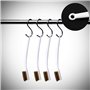 FOGAWA 3pcs Brosses Métalliques Brosse en Laiton Broussailleux Mini Brosse de Nettoyage pour éliminer Rouille Taches et Fongique