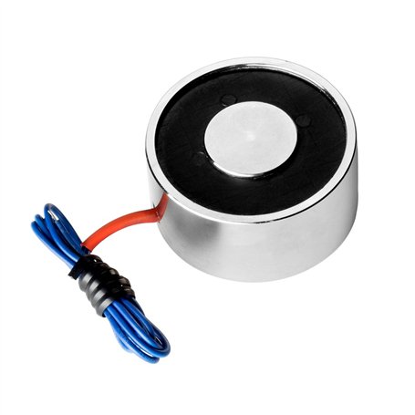 sourcing map 12V DC 250N Aimant de levage électrique Électro-aimant Solénoïde Ascenseur Tenant