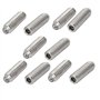 sourcing map M6x20mm 304 Vis à pression à tête ronde à six pans creux acier inox ressort 10pcs