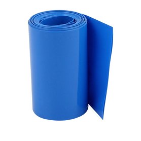 sourcing map Gaine Thermorétractable Emballage Batterie PVC Thermorétractable Tuyau Tube 95mm Plat Largeur pour 18650 Puissance