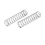 sourcing map Ressort de Compression 1mmx12mmx50mm 304 Acier Inoxydable Argenté 10pcs