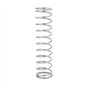 sourcing map Ressort de Compression 1mmx12mmx50mm 304 Acier Inoxydable Argenté 10pcs