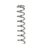 sourcing map Ressort de Compression 1mmx7mmx50mm 304 Acier Inoxydable Argenté 10pcs