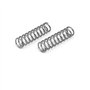 sourcing map Ressort de Compression 1mmx8mmx30mm 304 Acier Inoxydable Argenté 10pcs