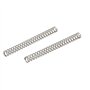 sourcing map Ressort de Compression 0.5mmx4mmx45mm 304 Acier Inoxydable Argenté 10pcs