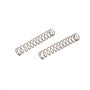 sourcing map Ressort de Compression 0.4mmx4mmx25mm 304 Acier Inoxydable 10pcs
