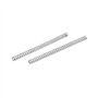 sourcing map Ressort de Compression 0.3mmx2mmx35mm 304 Acier Inoxydable Argenté 10pcs