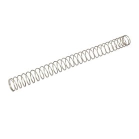 sourcing map Ressort de Compression 1.5mmx25mmx305mm 304 Acier Inoxydable Argenté