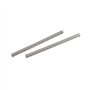 sourcing map 0.3mmx2mmx40mm acier inox 304 Compression Ressort Argenté 10pc