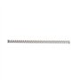 sourcing map 0.3mmx2mmx40mm acier inox 304 Compression Ressort Argenté 10pc
