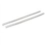 sourcing map Ressort de Compression 0.6mmx10mmx305mm 304 Acier Inoxydable Argenté 2pcs