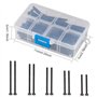 INCREWAY 150 pièces Kit de vis M3, Longueur 30/35/40/45 / 50mm 12,9 grade en acier allié Vis d'assemblage à tête à six pans creu