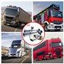 YIYIDA Klaxon de voiture Klaxon pneumatique 165DB Car Horn klaxon de navire Trompette 24V klaxon de camion zinc chromé Klaxon à 