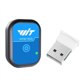 [Accéléromètre Bluetooth Mini 5.0 + inclinomètre] WT9011DCL MPU9250 Gyroscope 9 axes haute précision + angle + magnétomètre avec