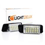 KFZTEILESCHNELLVERSAND24 éclairage de plaque minéralogique à lED pour bMW e36 berline bMW e36 coupé pour bMW e36 compact bMW bMW