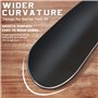 ZOMAKE Chausse Pied en Acier Inoxydable, Petit Chausse-pieds Métal 17cm Avec Étui en Cuir Facile à Utiliser,Parfait Pour Les Voy