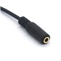 Tomost Rallonge de câble audio 3,5 mm mâle vers femelle - 20 cm