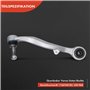 Frankberg 1x Bras de suspension Suspension de roue Essieu Avant Droite Compatible avec Série 5 E60 2003-2010 Série 5 Touring E61