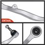 Frankberg 1x Bras de suspension Suspension de roue Essieu Avant Droite Compatible avec Série 5 E60 2003-2010 Série 5 Touring E61