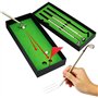 Kofull Cadeaux de Golf Stylo Golf Cadeau de Noël Golf Gadgets de Mini Clubs de Golf en Métal Souvenir d'un Parcours de Golf Styl