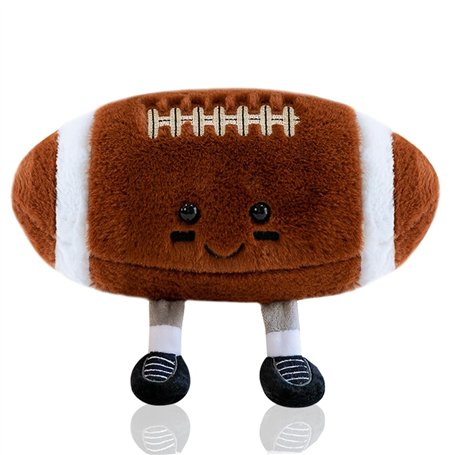 XNAUVOI 16 cm Peluches de Rugby