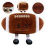 XNAUVOI 16 cm Peluches de Rugby, Jouets en Peluche Ballon, Oreiller d'Football Américain Jouet en Peluche en Forme de Rugby Poup