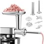 Gdrtwwh Accessoire hachoir à viande Convient aux robots culinaires Kenwood Chef (KVC, KVL, KCC) et kMix (KMX), avec 2 tubes de r