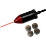 MAYMOC 16MM arbalète tir à l'arc flèche Outil de visée à alésage Rouge se visse sur des flèches avec 2 Jeux de Piles