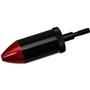 MAYMOC 16MM arbalète tir à l'arc flèche Outil de visée à alésage Rouge se visse sur des flèches avec 2 Jeux de Piles