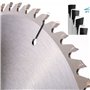SI FANG Lot de 2 lames de scie circulaire TCT de 110 mm, arbre de 20 mm x 40 dents, disque de coupe spécial pour bois, bois dur 