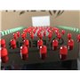 Enseigne lumineuse à LED Ouvert rouge/vert 48x24x2.5cm