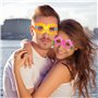 Lot de 8 paires de lunettes de soleil fantaisie hawaïennes pour enfants et adultes - Décorations de fête hawaïennes - Lunettes e