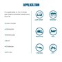 Runleader Compteur horaire auto-alimenté Tachymètre Voltmètre à batterie, rappel de maintenance, rappel du régime et de la tensi