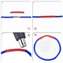 TUOFENG 670 pcs Gaine thermorétractable 2: 1,6 couleurs 12 tailles Tube d'isolation Appliquer à l'assortiment électrique Wrap câ