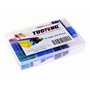 TUOFENG 670 pcs Gaine thermorétractable 2: 1,6 couleurs 12 tailles Tube d'isolation Appliquer à l'assortiment électrique Wrap câ