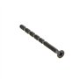 M4 Vis en acier Noir Lot de 4 boulons de connexion universels avec manchons de fixation M4 Noir