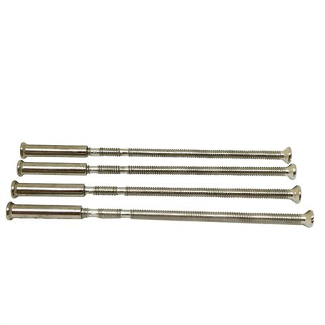VINLIN Lot de 4 vis de fixation M3 pour poignée de porte