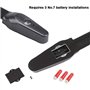 Canne Voiture Alarme Antivol Verrouillage De Volant De Sécuritéde Sécurité Anti-vol Protection Antivol T-Lock Universelle