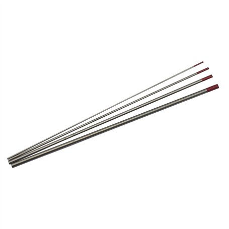 RIVERWELD Électrode de tungstène pour soudage TIG à 2% de thorium WT20 avec extrémités rouges 1