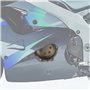 XMT-MOTOR Moteur Gauche Carter de Couvercle de Stator Adapté pour Kawasaki Ninja ZX9R 1998-2003