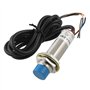 sourcing map LJ18A3-8-Z/BX DC6-36V 8mm Tubular Inductif Proximité Capteur Interrupteur Détecteur NPN